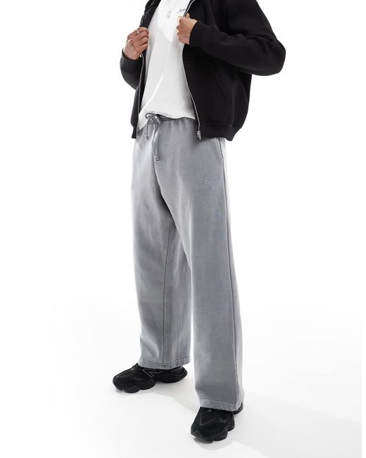 Pull&Bear Joggingbroek Met Skater-Pasvorm in het Gray voor heren