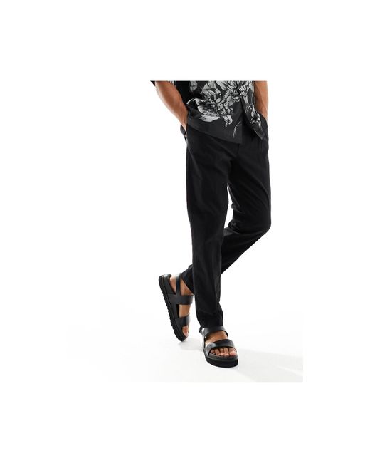 Pantalones s New Look de hombre de color Black