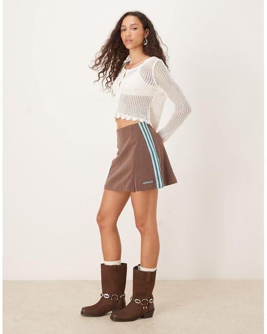 Adidas Originals Natural Tailored Skirt