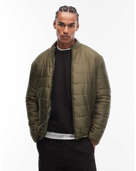 ASOS Gray Peakmaxtm Liner Jacket for men