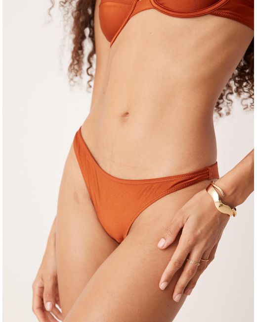 Bas Mango en coloris Brown