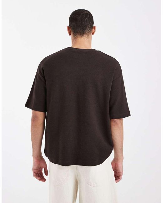 ASOS Black Oversized T-shirt for men