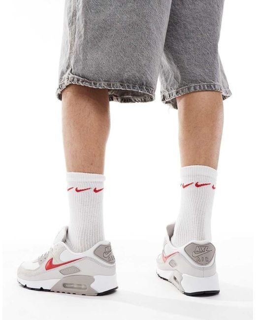 Nike White Air Max 90 Unisex Trainers