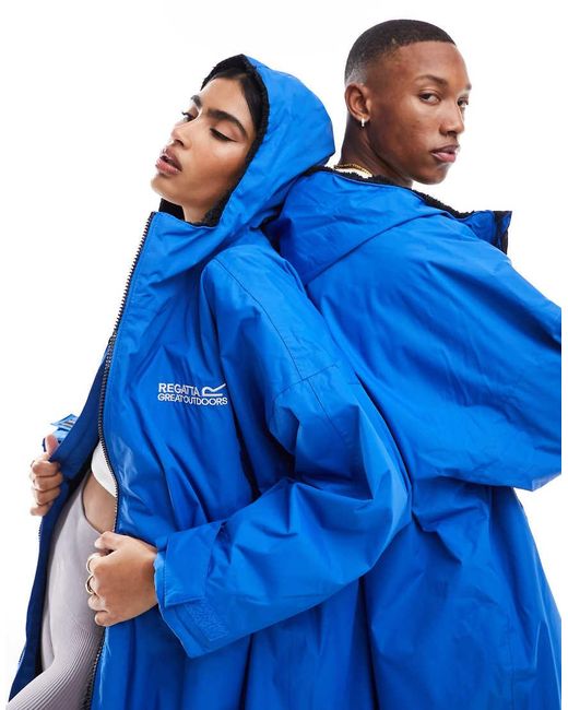 Regatta Blue Waterproof Changing Robe