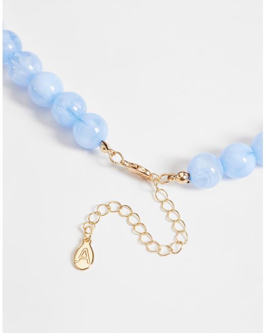Collier cœur orb Accessorize en coloris White