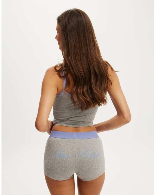Cotton On White Dreamy Soft Boyshort