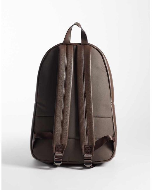 ASOS Brown Dressy Backpack for men