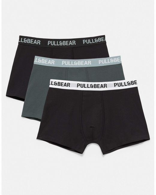 Lot Pull&Bear pour homme en coloris Gray