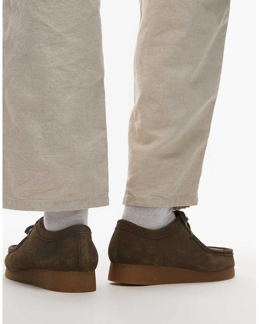 Clarks Natural Wallabee Evo Shoe for men