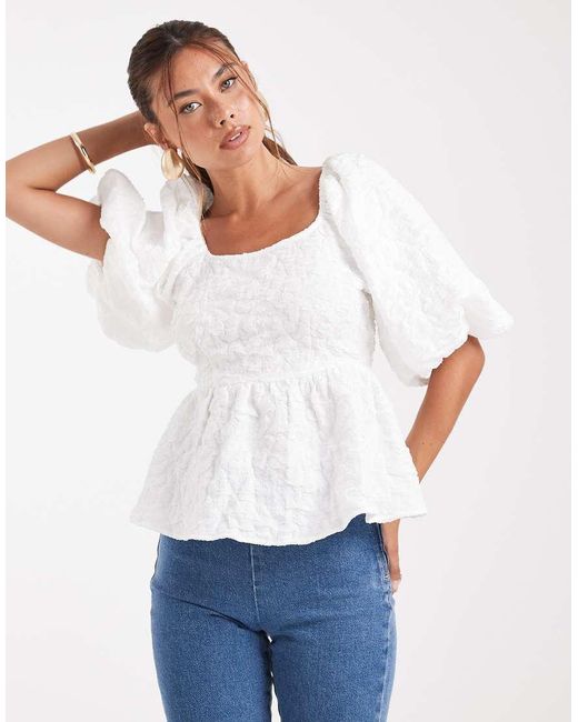 Pieces Premium in het White