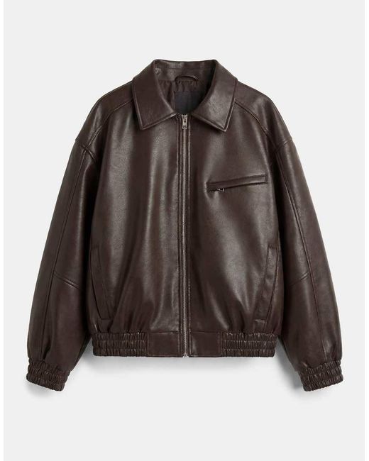 Giacca Dad di Pull&Bear in Black