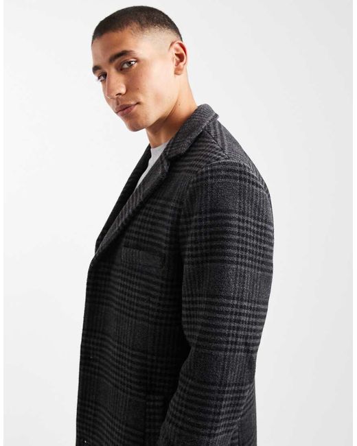 Cappotto di Only & Sons in Black da Uomo