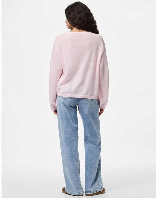 Pieces Pink – strickpullover
