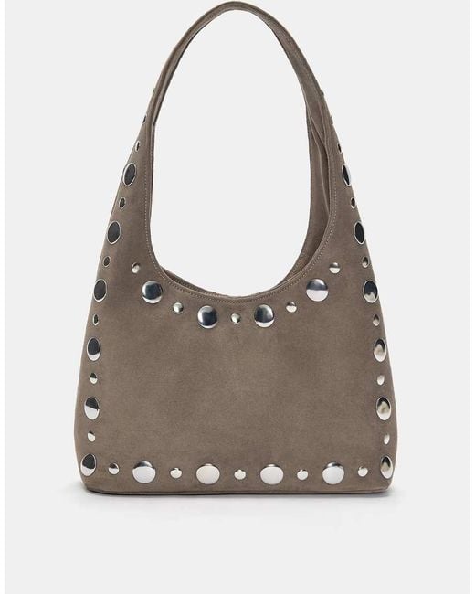 Pull&Bear Gray Shoulder Bag