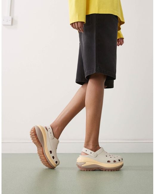 CROCSTM Natural Mega Crush Clogs