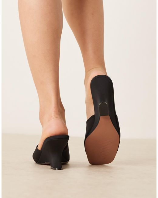 ASOS Black – trifle – mules