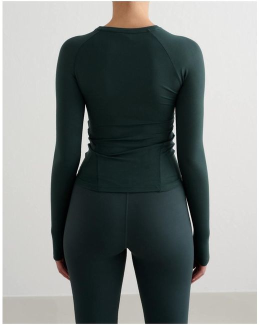 Aim'n Green Deep Emerald Soft Basic Long Sleeve