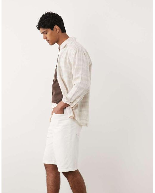 Blend Natural Loose Fit Denim Shorts for men