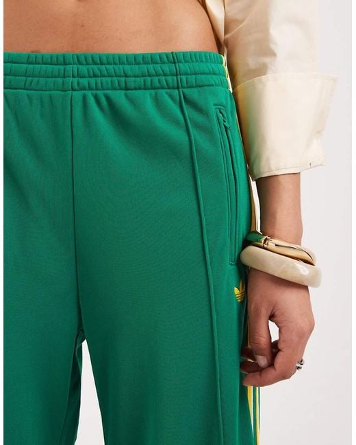 Adidas Originals Green Firebird Loose Track Pants