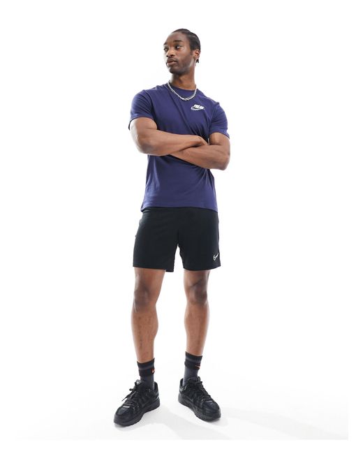 Camiseta azul marino unisex con estampado gráfico giannis dri-fit Nike Football de color Blue