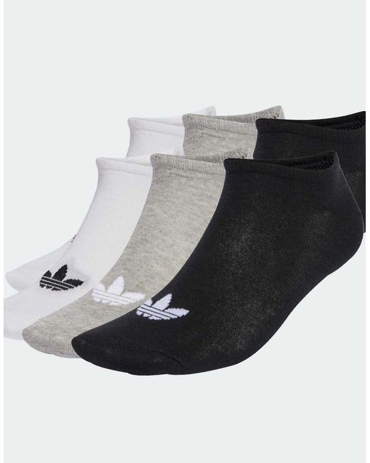 Adidas Originals Black Liner Socks 6 Pairs
