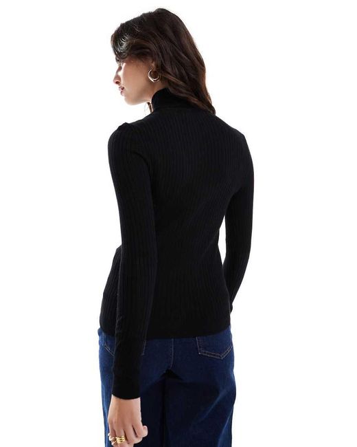 ONLY Black Rollneck Jumper