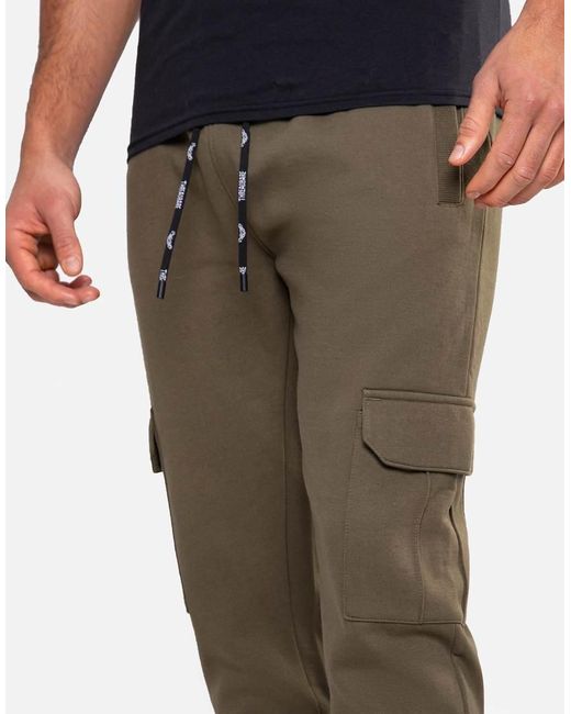 Threadbare Green Cargo Style Joggers for men