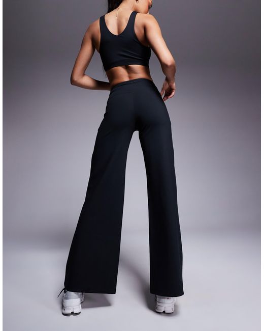 4505 Blue Icon Soft Touch Wrap Waist Wide Leg Dance Pant