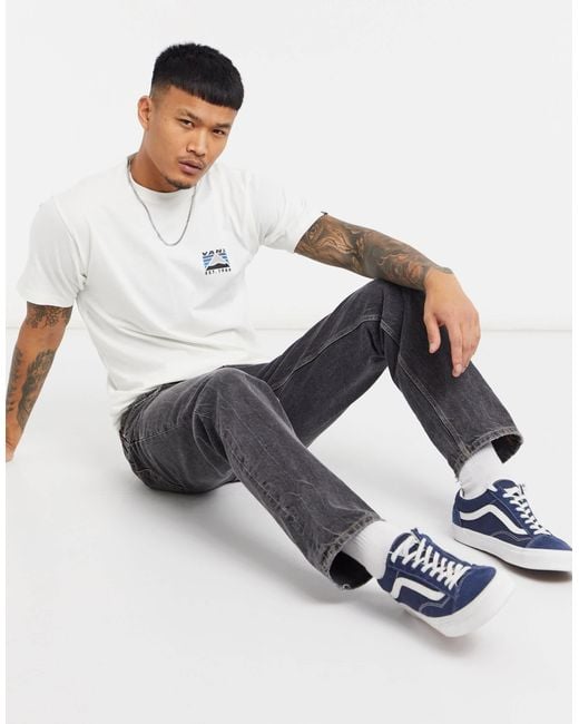Vans Blue Mountain Back Print Tshirt
