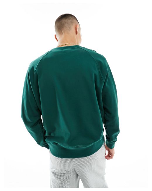 New Balance Green Collegiate Sweatshirt for men