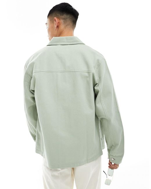 ASOS Green Worker Jacket for men