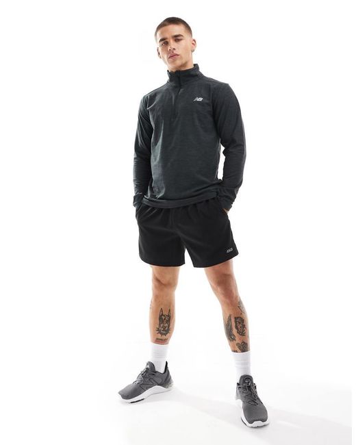 New Balance Blue 1/4 Zip for men
