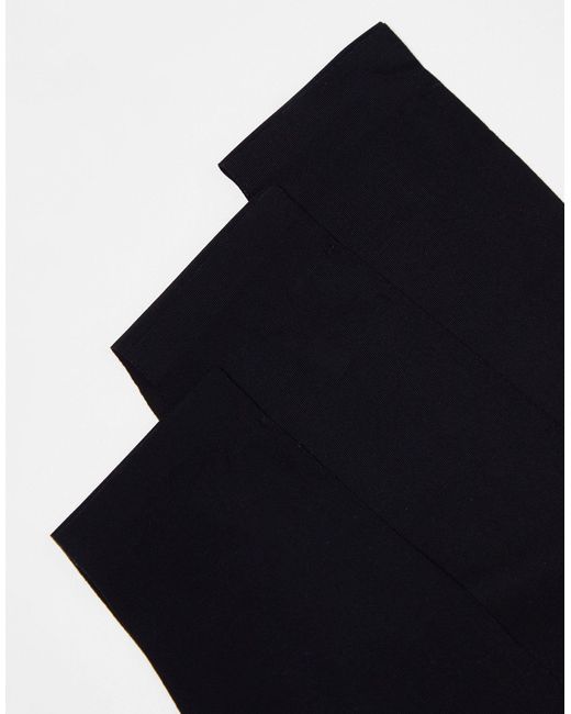 Confezione da 3 perizomi neri senza cuciture di Pieces in Black