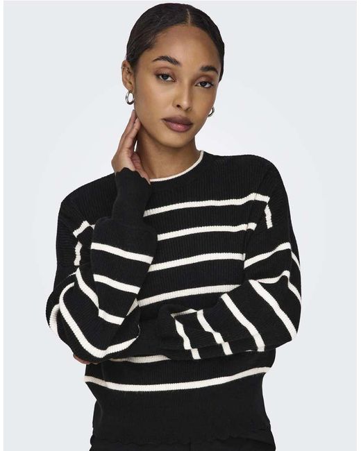 ONLY Black Knitted Pullover