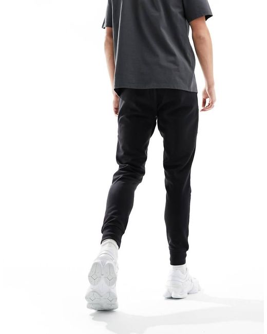 Jack & Jones Black Tech jogger for men
