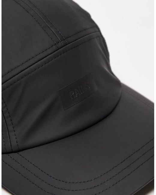 Cappellino Impermeabile A 5 Pannelli di Rains in Blue