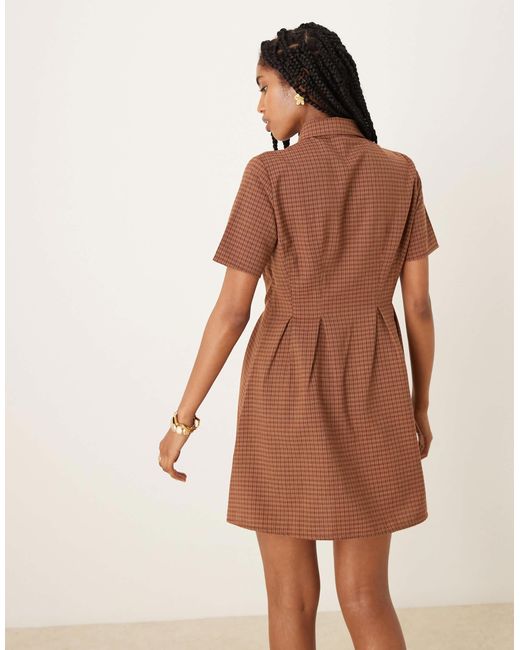 Glamorous Natural – mini-hemdkleid