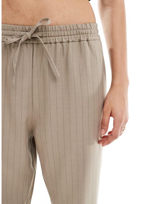 Miss Selfridge Brown – locker geschnittene jogginghose