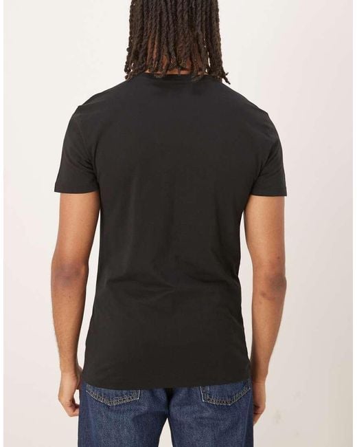 Polo Ralph Lauren Black 3 Pack Icon Logo Lounge T-shirt for men