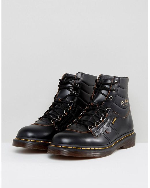 Dr. Martens Leather Kamin Hiking Boot in Black for Men | Lyst