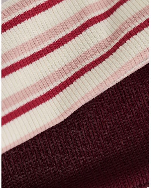 Accessorize Purple 2 Pack Striped Headbands