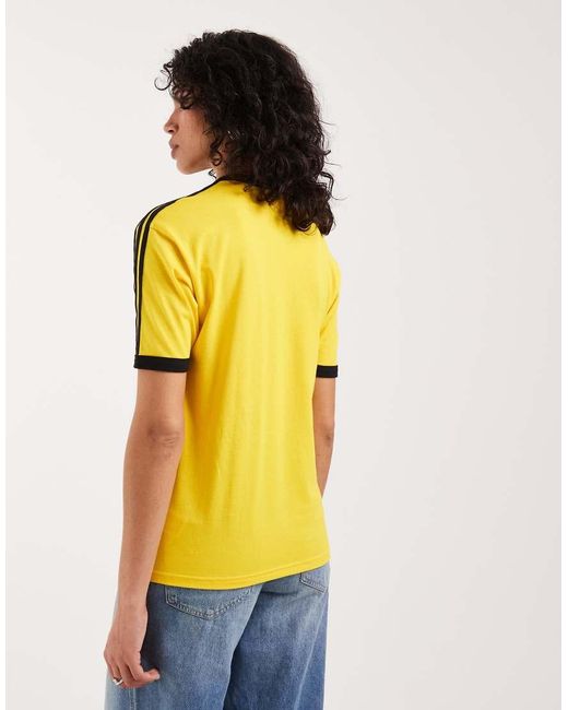 Adidas Originals Yellow Logo T-Shirt