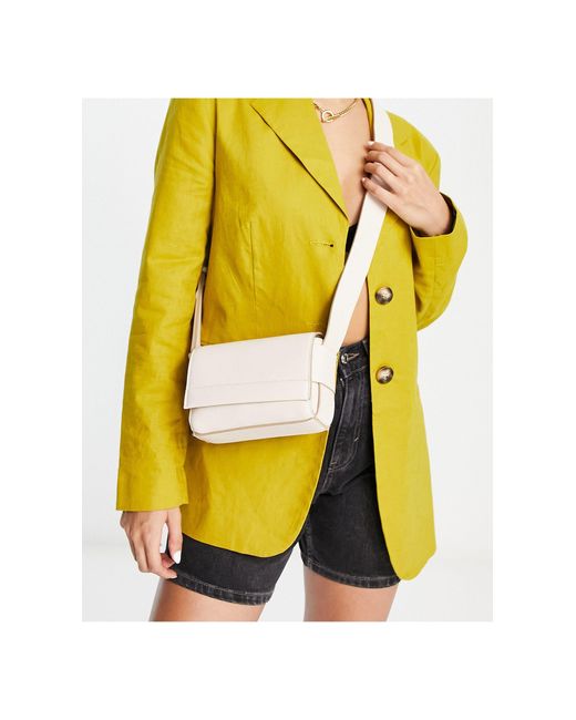 Mango Cross Body Pu Camera Bag in White Lyst UK