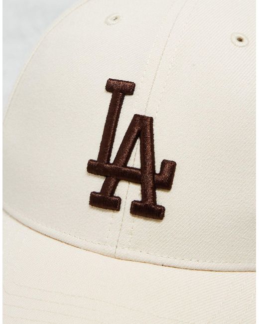 '47 White Mlb La Dodgers Snapback Cap