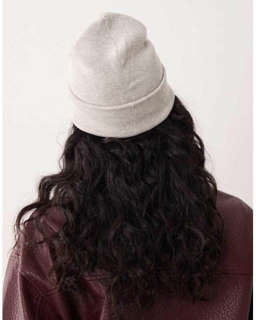 Polo Ralph Lauren Brown Icon Logo Cotton Knit Beanie