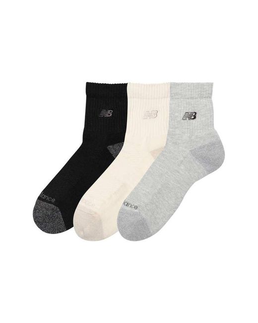 New Balance Multicolor Active Premium Qtr 3 Pack