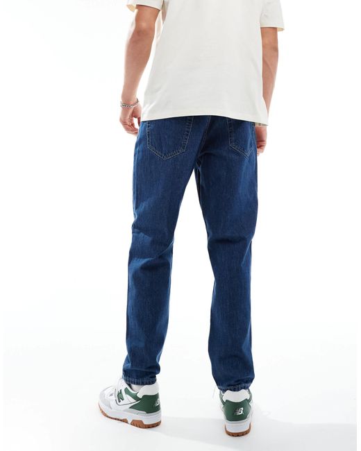 Only & Sons Blue Tye Loose Tapered Fit Jeans for men