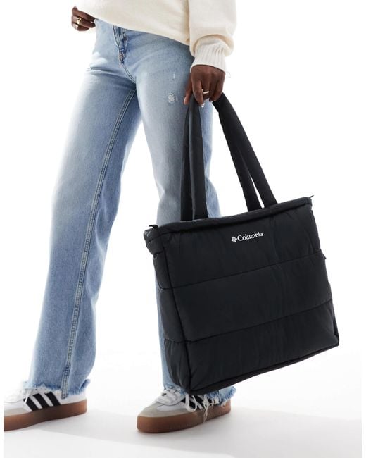 Columbia Blue Pike Lake Ii Puffer Tote