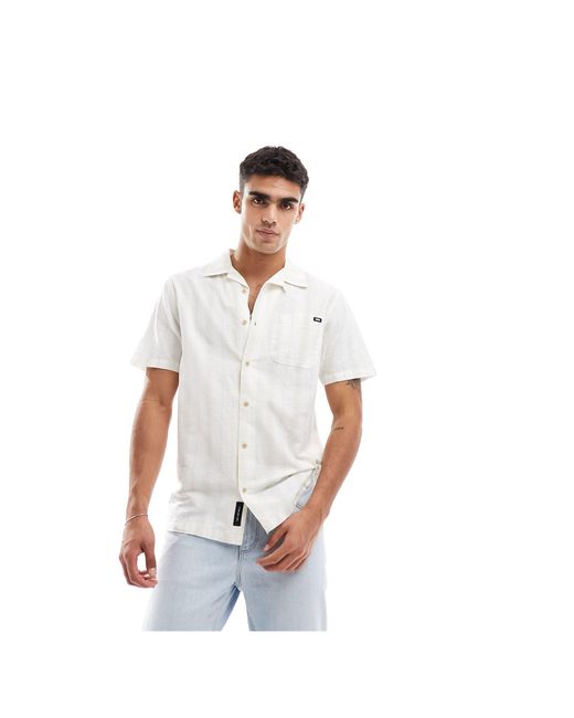 Camicia a maniche corte bianca di Vans in White da Uomo