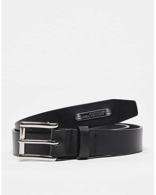 Aape By A Bathing Ape Black Aape By A Bathing Ape Leather Belt
